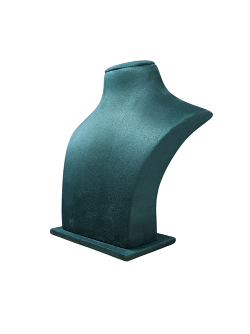 10 IN MOULDED SUEDE COVARED NECKLACE DISPLAY STAND