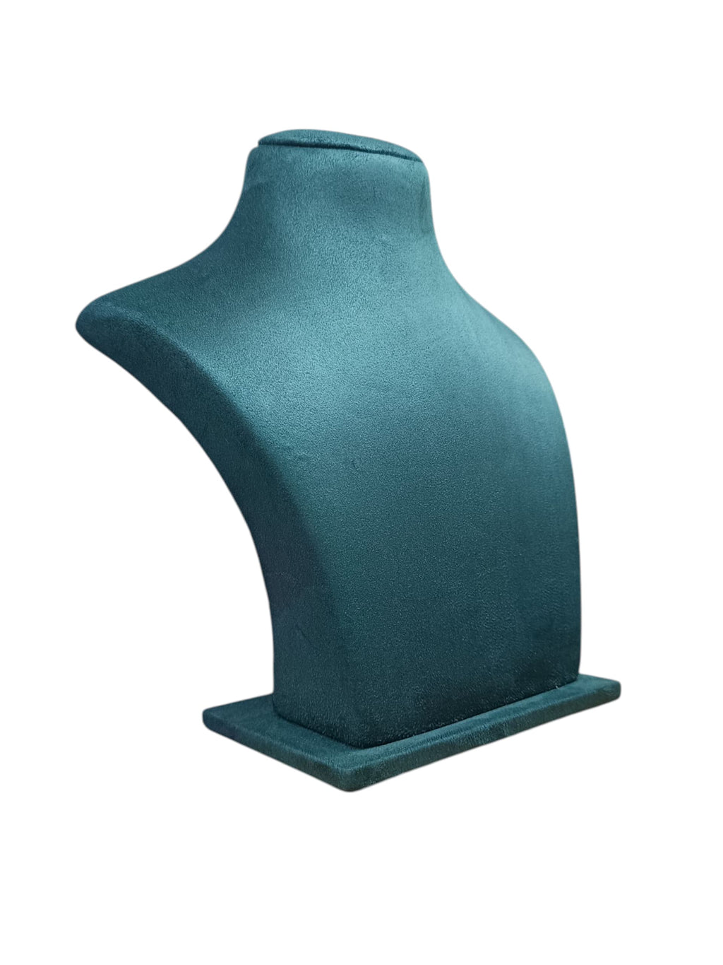 10 IN MOULDED SUEDE COVARED NECKLACE DISPLAY STAND