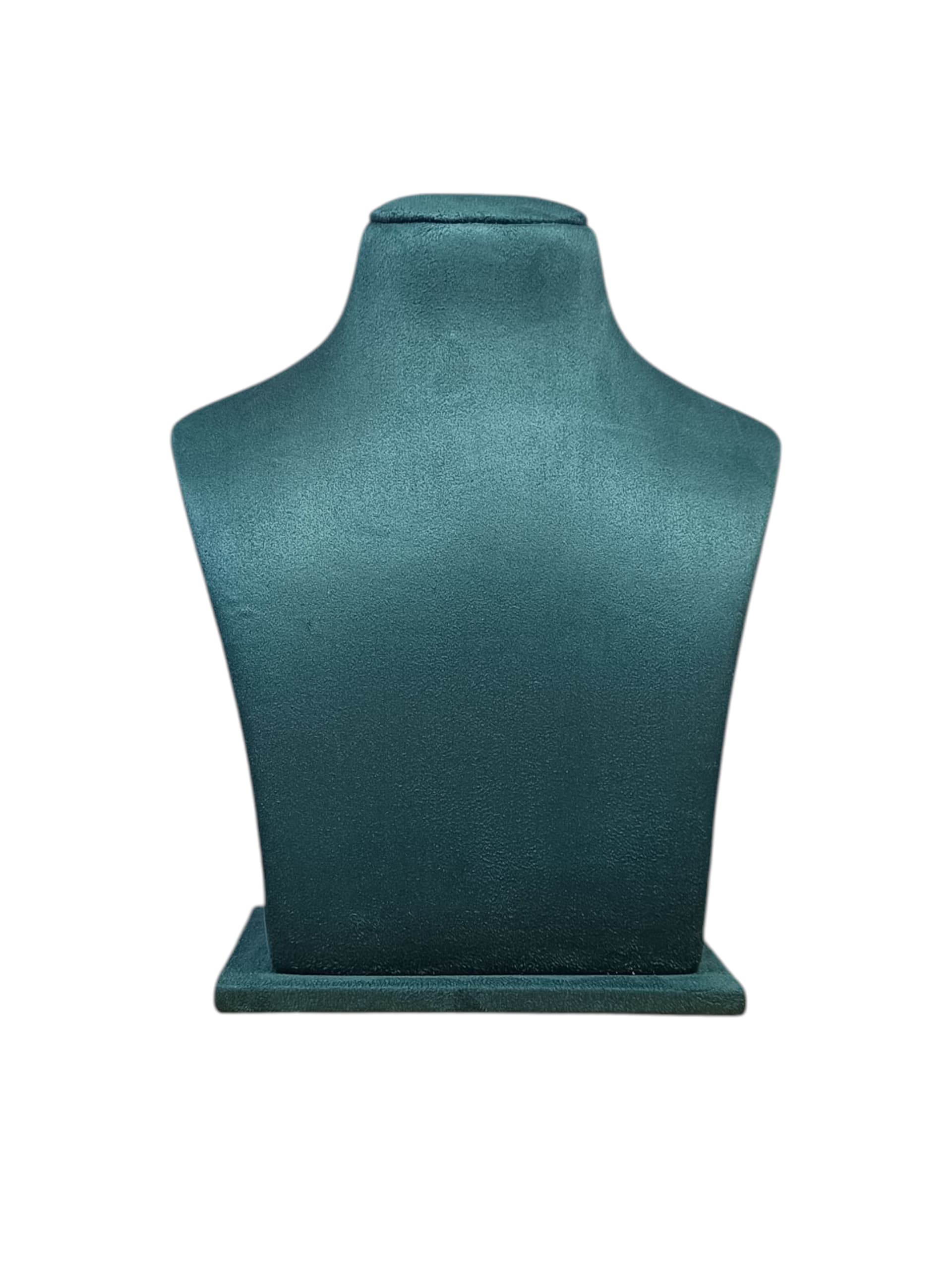 10 IN MOULDED SUEDE COVARED NECKLACE DISPLAY STAND
