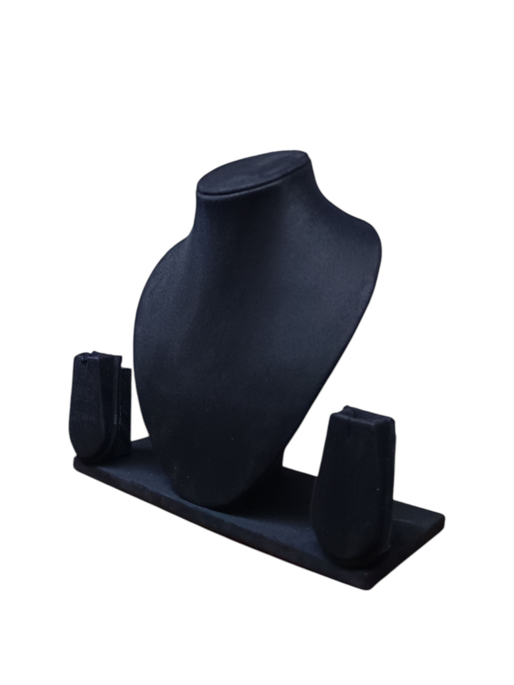 jewellery display stand 8 inch (black suede)