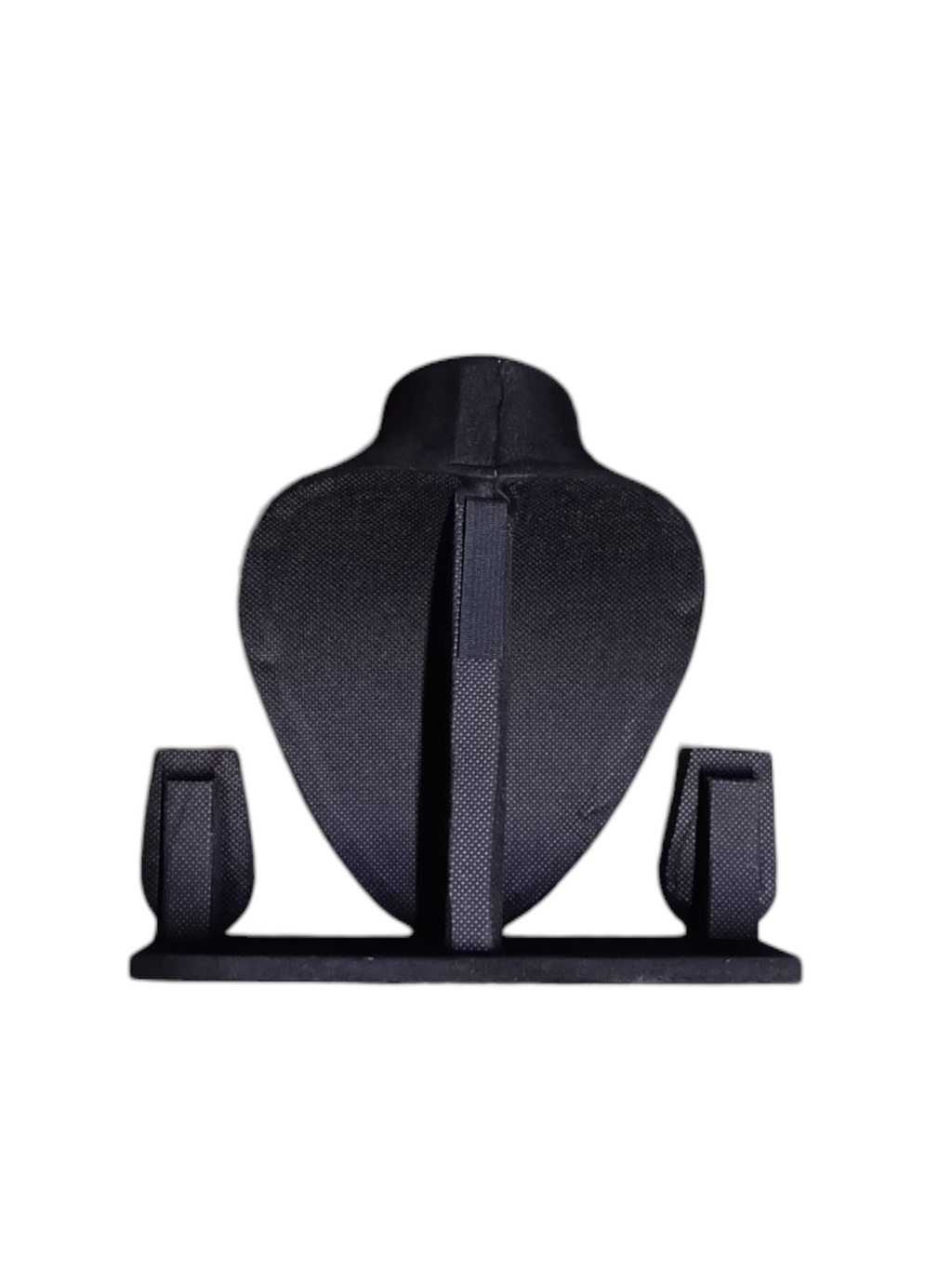 jewellery display stand 8 inch (black suede)