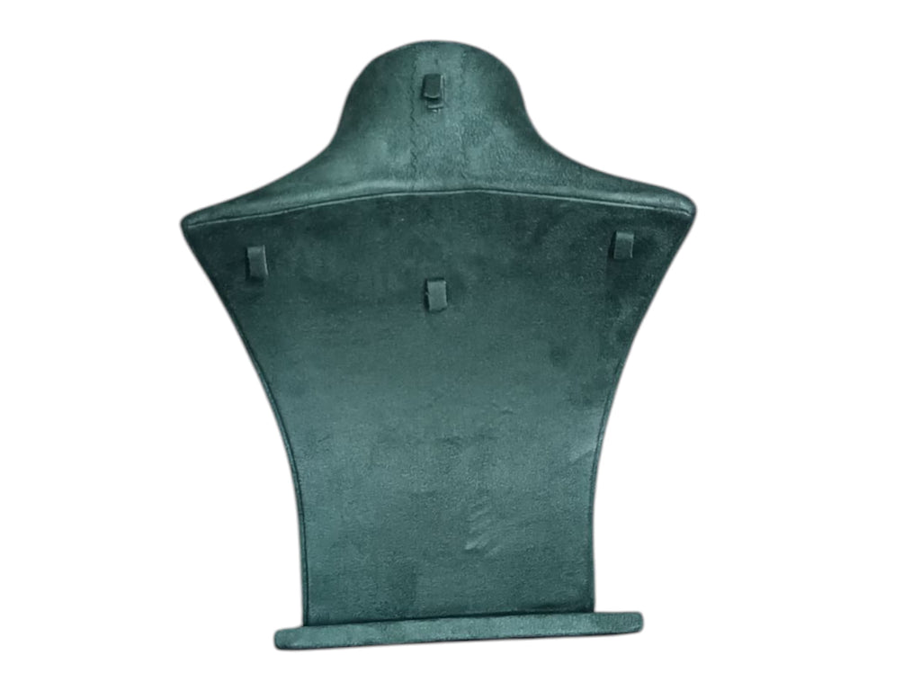 10 IN MOULDED SUEDE COVARED NECKLACE DISPLAY STAND